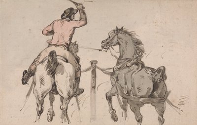 Un postiglione inglese da Thomas Rowlandson
